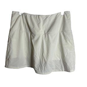 IVL Collective Active Skort Womens 12 Ivory Skirt Shorts Collagen Infused
